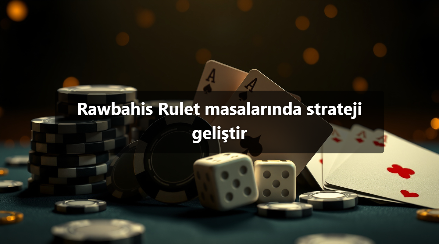 Rawbahis Rulet masalarında strateji geliştir